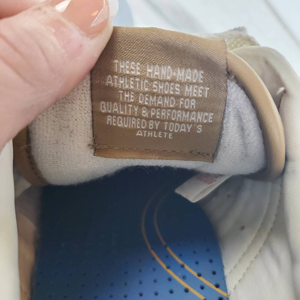 K-Swiss Men Preppy Classic 88 Horween Tennis Court Sneaker Tan/Cream 6 - Picture 8 of 8